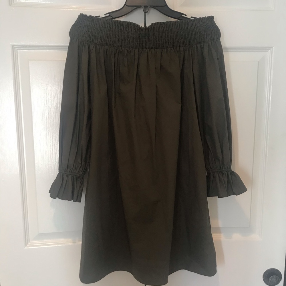 Soprano Off the Shoulder Bow Dress
